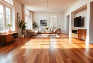 A spacious living room featuring hardwood floors and large windows, showcasing a bright and inviting atmosphere. A spacious living room featuring hardwood floors and large windows, showcasing a bright and inviting atmosphere.