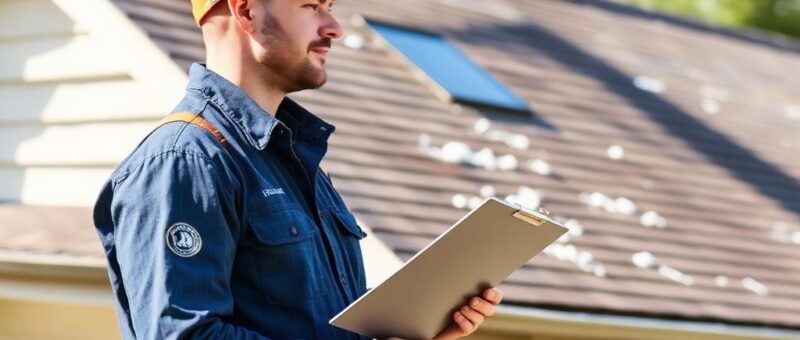 A man in a hard hat holds a clipboard, representing Titan Exteriors and overseeing a construction project.